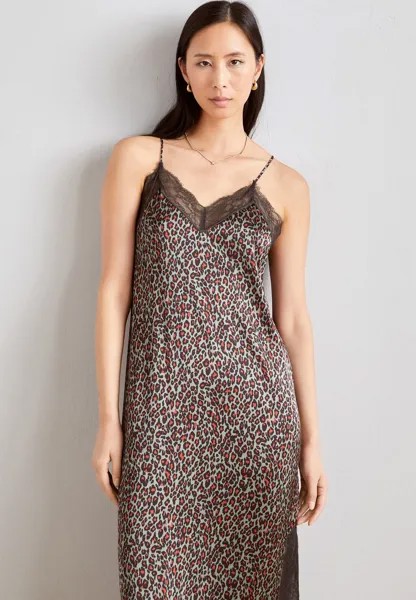 Длинное платье CAMI DRESS WITH DETAIL Scotch & Soda, разноцветный