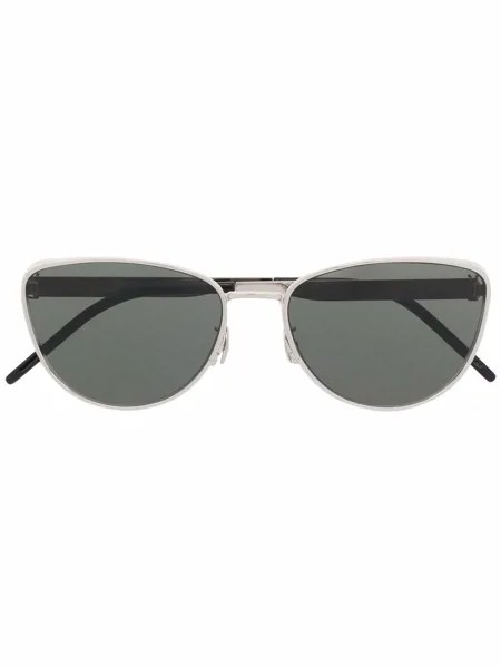 Saint Laurent Eyewear солнцезащитные очки в оправе 'кошачий глаз'