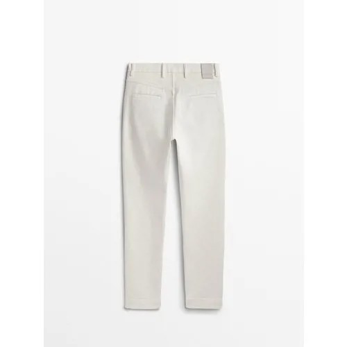 Брюки Massimo Dutti, размер 50, белый