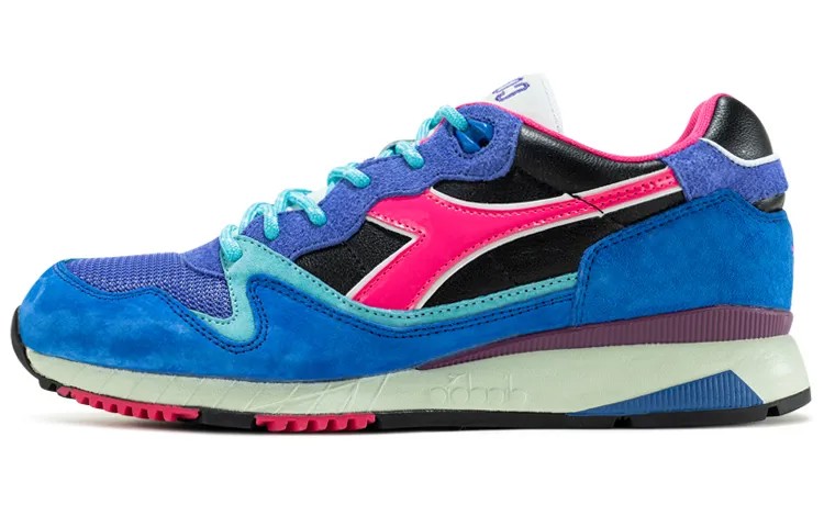 Кроссовки diadora V7000 COSTS Coral Pink, синий/черный