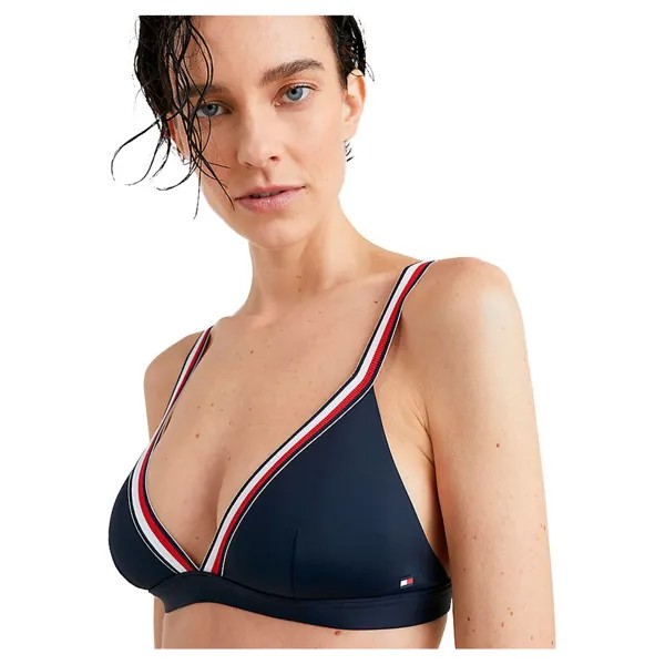 Топ бикини Tommy Hilfiger UW0UW04101, синий