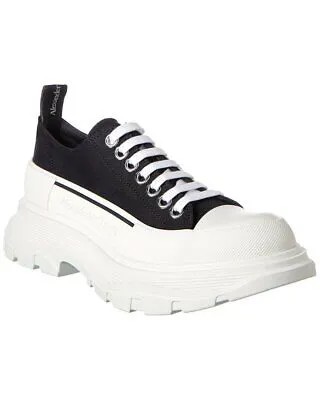 Женские парусиновые кроссовки Alexander Mcqueen Tread Slick