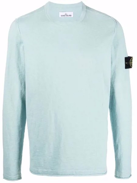 Stone Island джемпер с нашивкой-логотипом