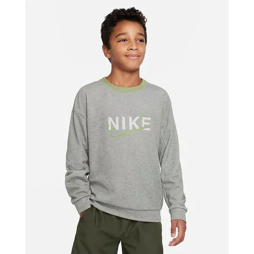 Джемпер NIKE, размер XL(158-170), серый
