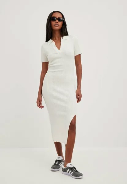 Платье NA-KD, цвет white