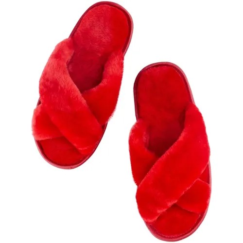 Тапочки LAMB BOTTI, размер 37, красный
