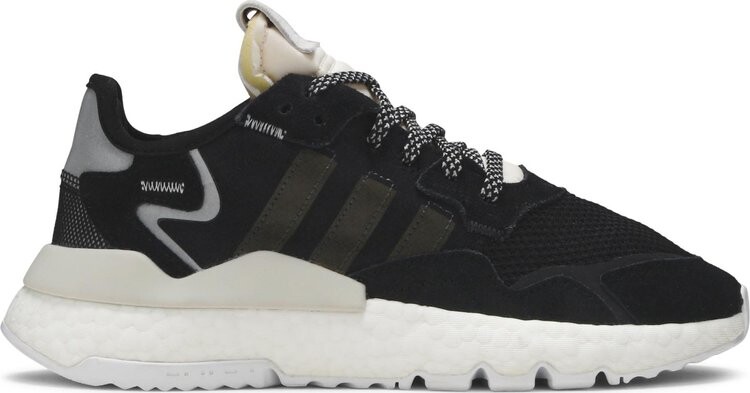 Кроссовки Adidas Wmns Nite Jogger, черный/светло-бежевый