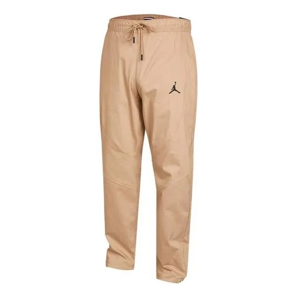 Спортивные штаны Men's Air Jordan Essential Basketball Training Sports Woven Long Pants/Trousers Turmeric, желтый