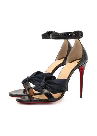 Кожаные босоножки Ruban 100 Christian Louboutin