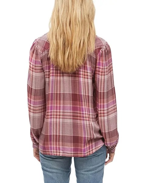 Рубашка Michael Stars Lucille Shirt, цвет Pink Combo