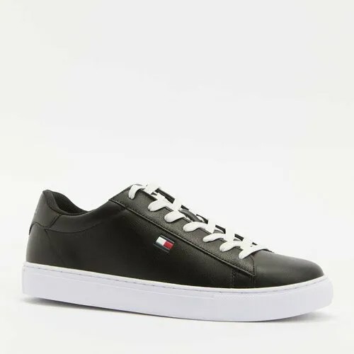 Кеды TOMMY HILFIGER, размер 43, черный