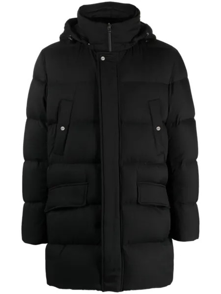Herno пальто Arandelle со съемным капюшоном, черный
