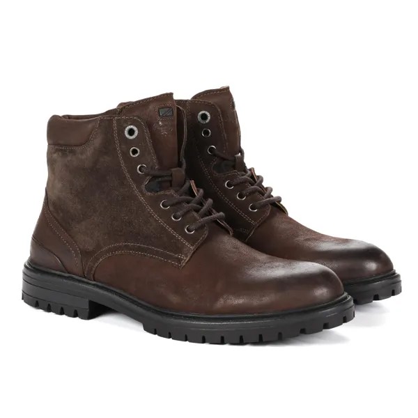 Ботинки мужские Pepe Jeans London NED BOOT ANTIC WARM PMS50222 коричневые 44 EU