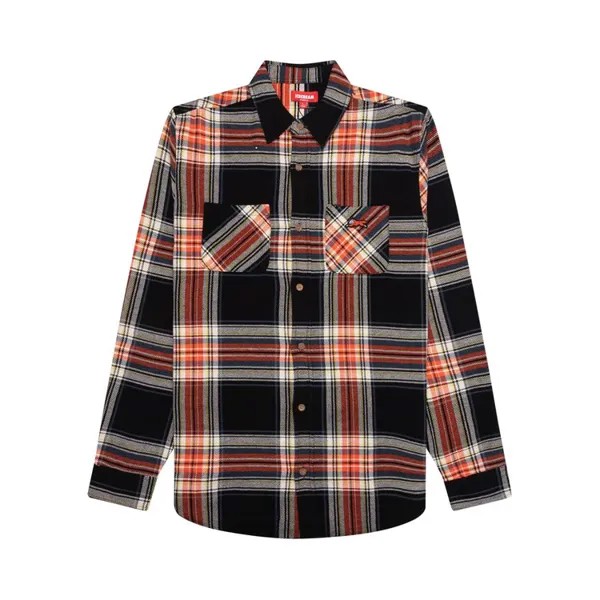 Рубашка Icecream Script Long-Sleeve Shirt, цвет Plaid