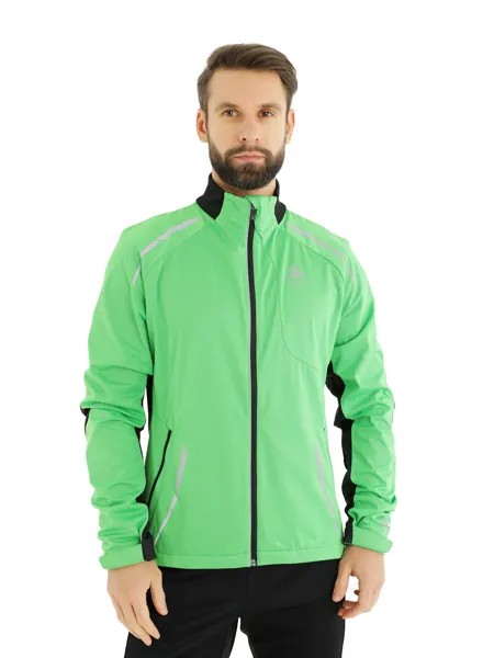 Спортивная куртка мужская Odlo Jacket Frequency зеленая L