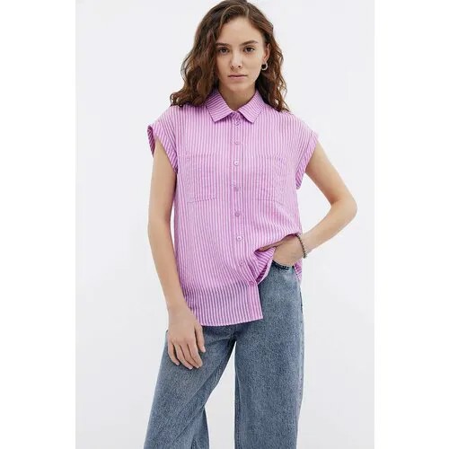 Блуза Baon, размер 52, розовый