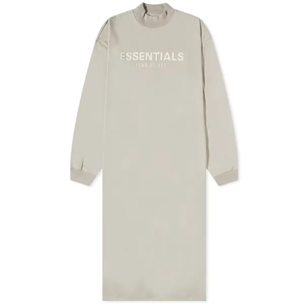 Платье Fear of God ESSENTIALS Long Sleeve Logo Dress