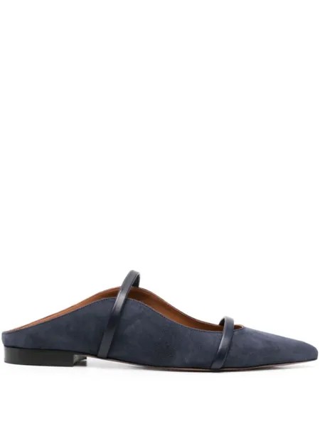 Malone Souliers мюли Maureen на плоской подошве, синий
