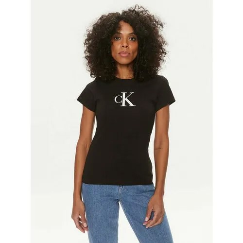 Футболка Calvin Klein Jeans, размер M [INT], черный