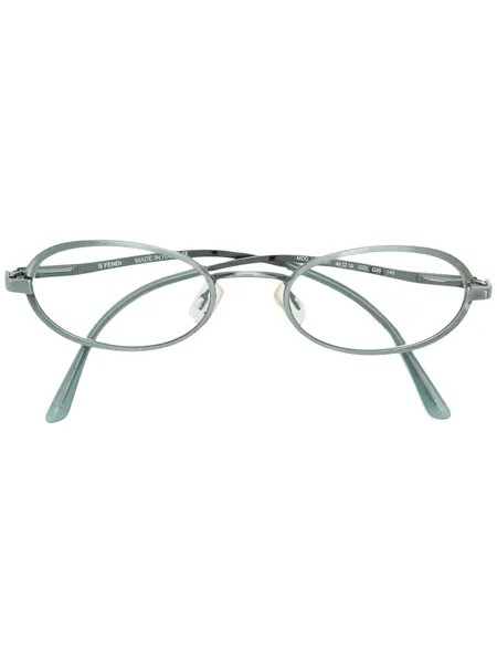 Fendi Pre-Owned очки узкие
