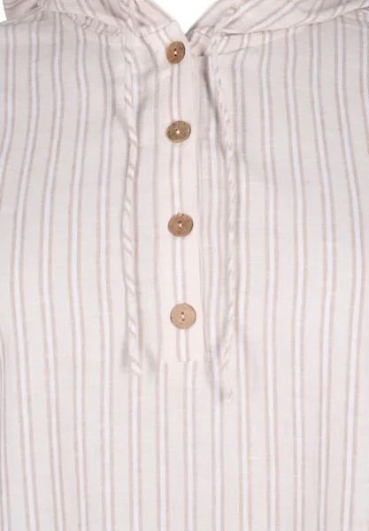 Блуза MIT KAPUZE Zizzi, цвет Wh Sandshell Stripe