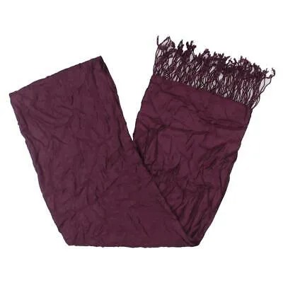 Дизайнерский женский фиолетовый шарф-палантин с запахом O/S BHFO 2403