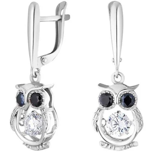 Серьги Ювелир Карат 2827433/9, серебро, 925 проба