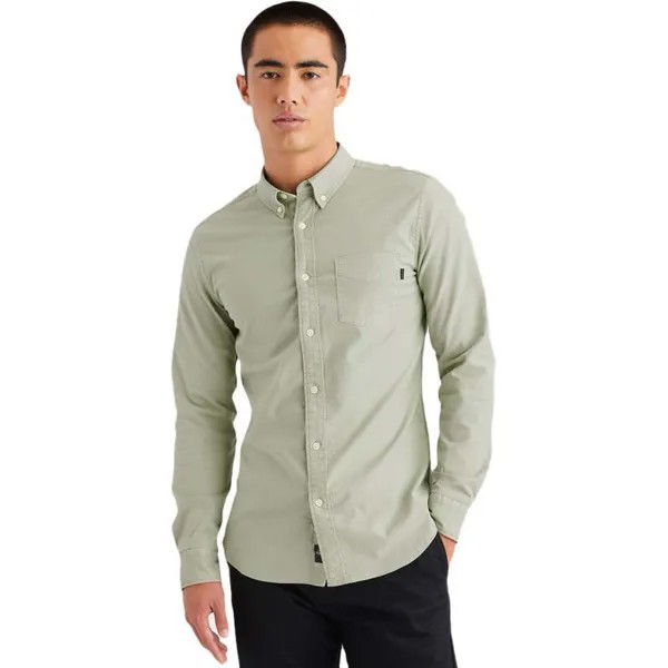 Рубашка с длинным рукавом Dockers T2 Oxford, зеленый
