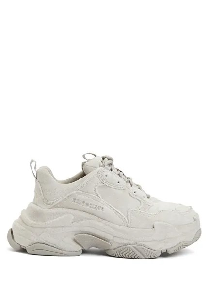 Женские кроссовки Triple S Balenciaga, бежевый