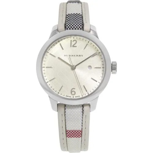 Наручные часы Burberry BU10113, белый, серебряный