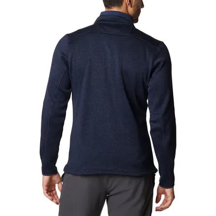 Свитер Weather Куртка с молнией во всю длину мужской Columbia, цвет Collegiate Navy Heather