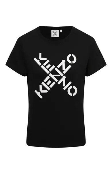 Хлопковая футболка Kenzo Sport Kenzo