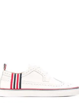 Thom Browne кроссовки Longwing с брогированием