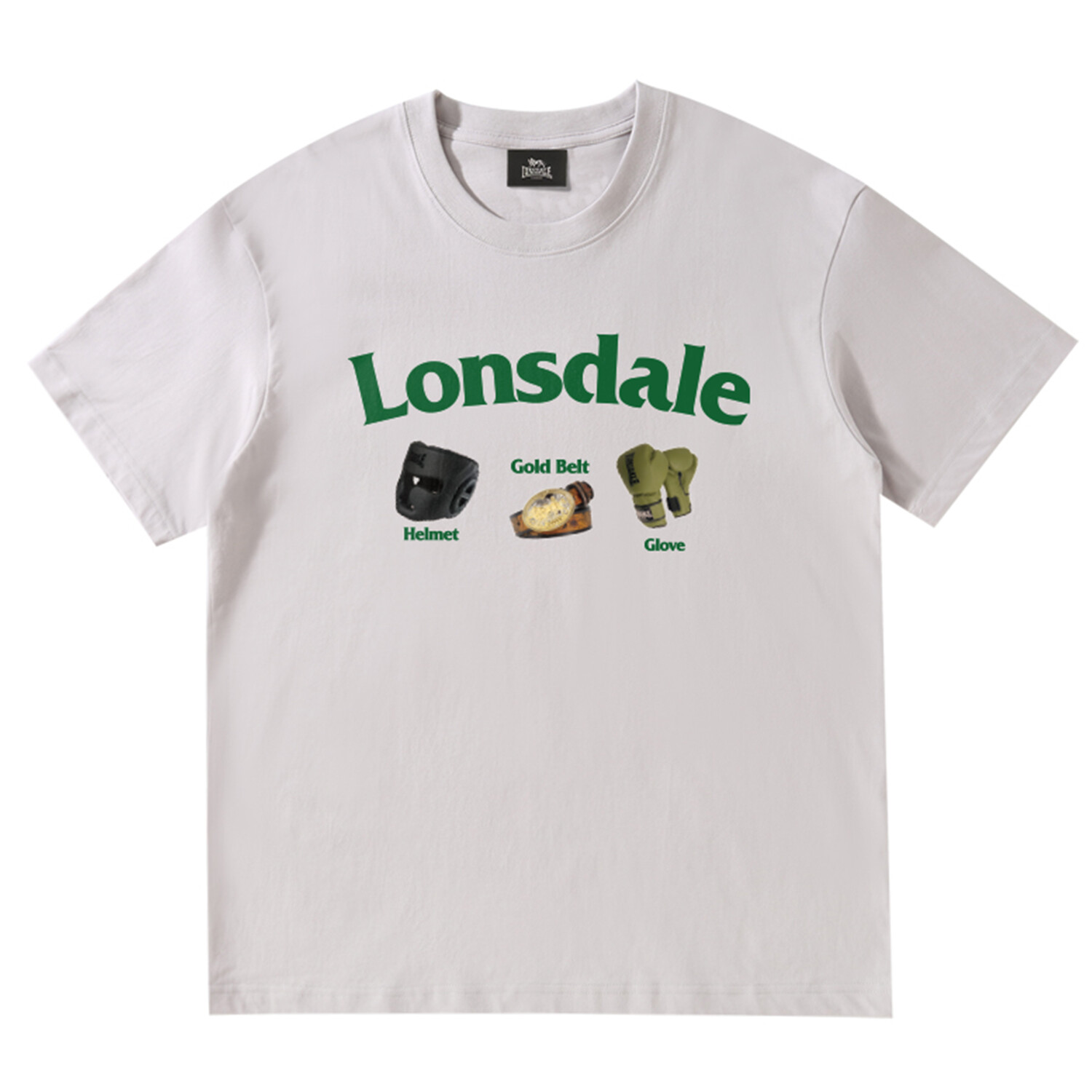 Футболка унисекс LONSDALE/Dragon Lion Dell, Реактивный черный