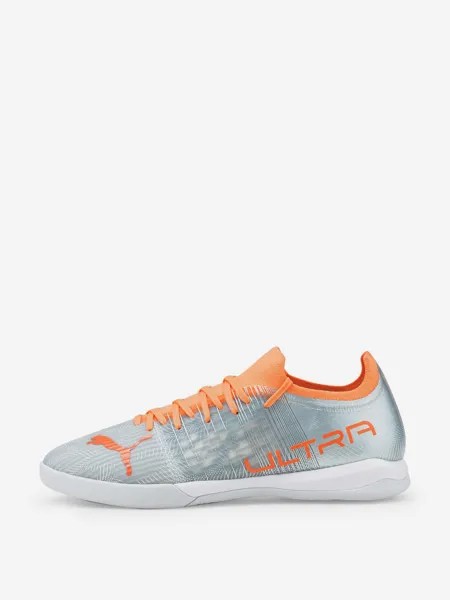 Бутсы мужские PUMA Ultra 3.4 IT, Серебряный