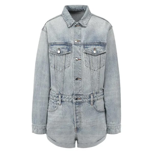 Джинсовый комбинезон Denim X Alexander Wang