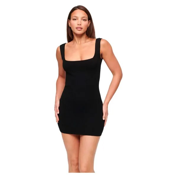 Платье Superdry Backless Knitted, черный