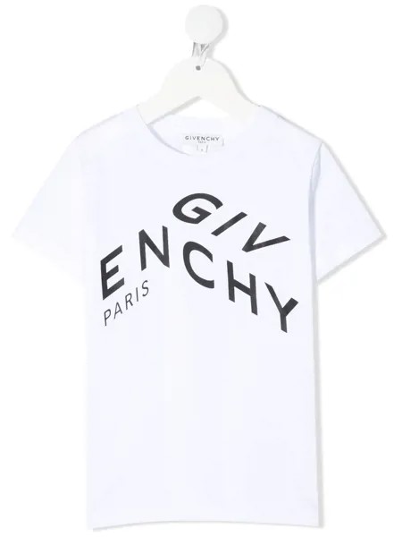 Givenchy Kids футболка с логотипом
