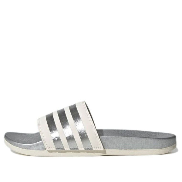 Тапочки adilette комфорт слайд Adidas, белый