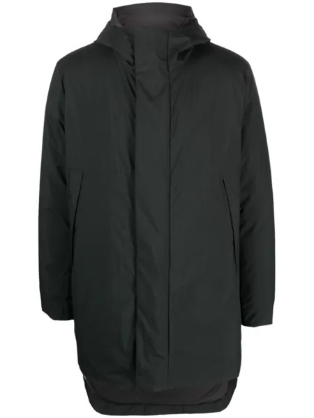 Paul Smith парка-пуховик с капюшоном, зеленый