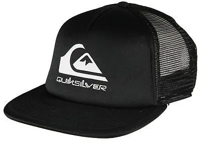 Кепка Quiksilver Foamslayer Trucker — классический черный — новинка