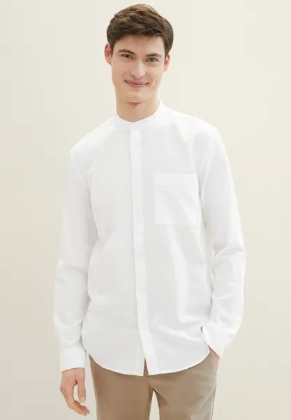 Рубашка TOM TAILOR DENIM, цвет white