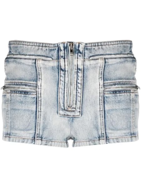 ISABEL MARANT короткие джинсовые шорты Lary, синий