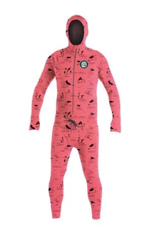 Термокомбинезон мужской AIRBLASTER Classic Ninja Suit AUSTEN SWEETIN HOT CORAL 2021