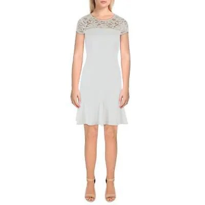 Женское коктейльное и вечернее платье цвета слоновой кости Lauren Ralph Lauren Petites 0P 8829