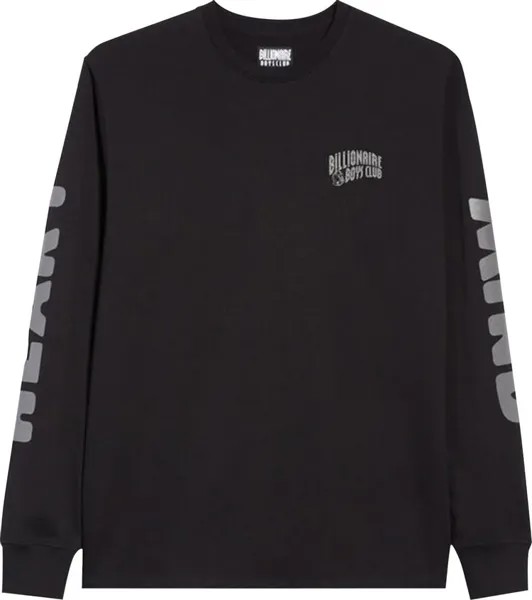 Лонгслив Billionaire Boys Club Mindset Long-Sleeve Tee 'Black', черный