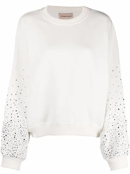Alexandre Vauthier crystal-embellished sweatshirt