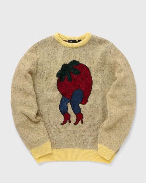 Пуловер By Parra Stupid Strawberry Knitted Pullover, желтый