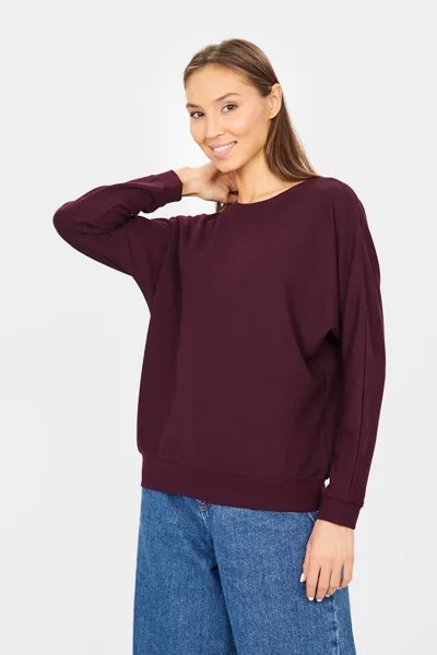 Свитшот женский Baon B211509 фиолетовый XXL