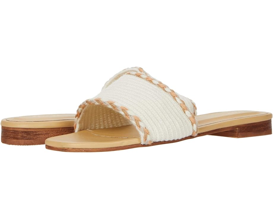 Сандалии KAANAS Jamaica Handwoven Sandals with Braid, слоновая кость